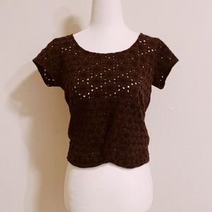 American Eagle Dark Gray Top